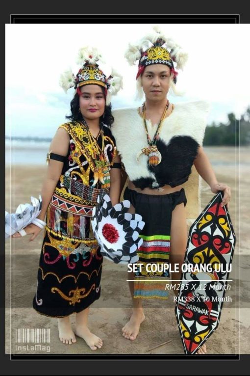 Set Couple Orang Ulu